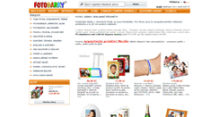 Desktop Screenshot of fotodarky.cz